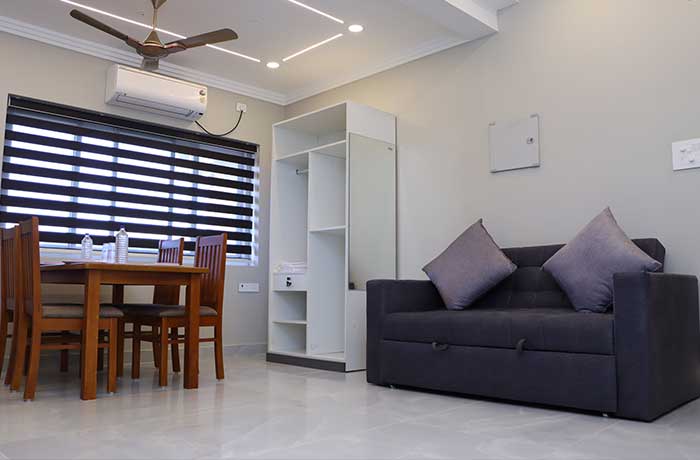 1 BHK Living